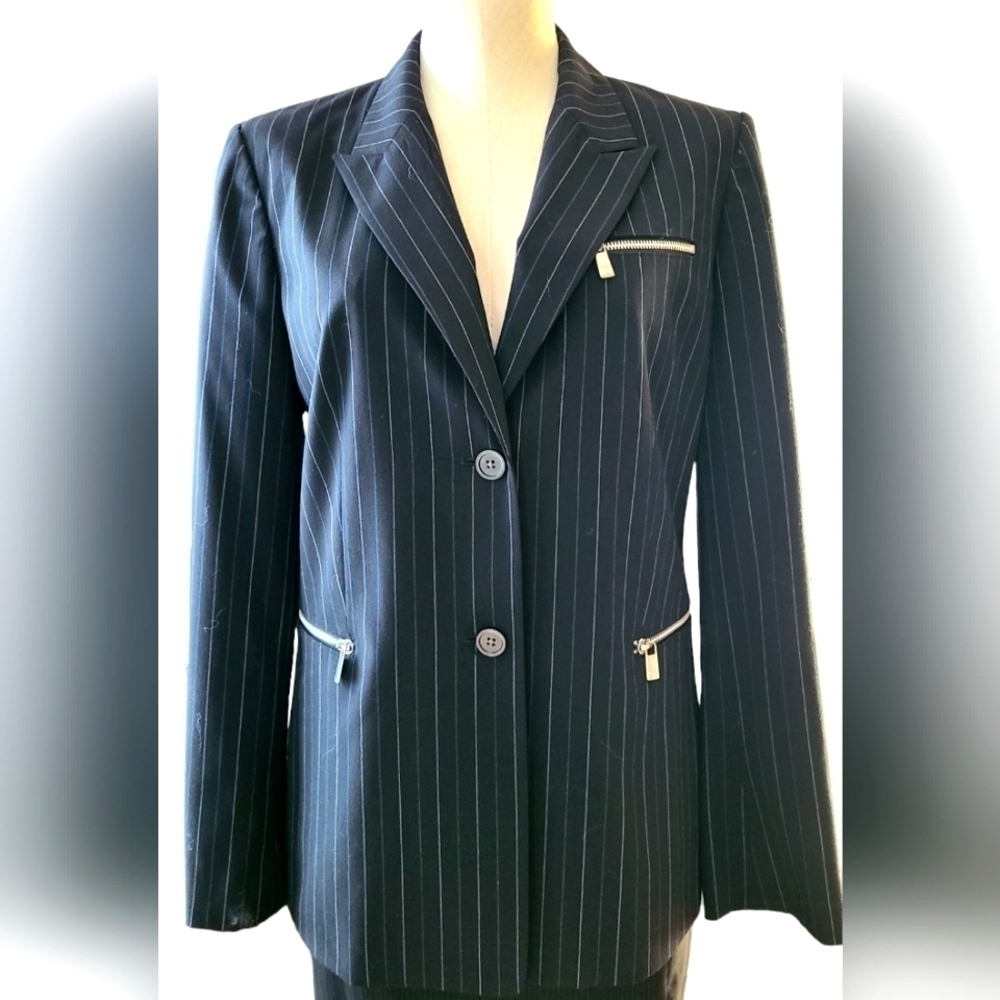 MICHAEL Michael Kors Pinstriped Jacket